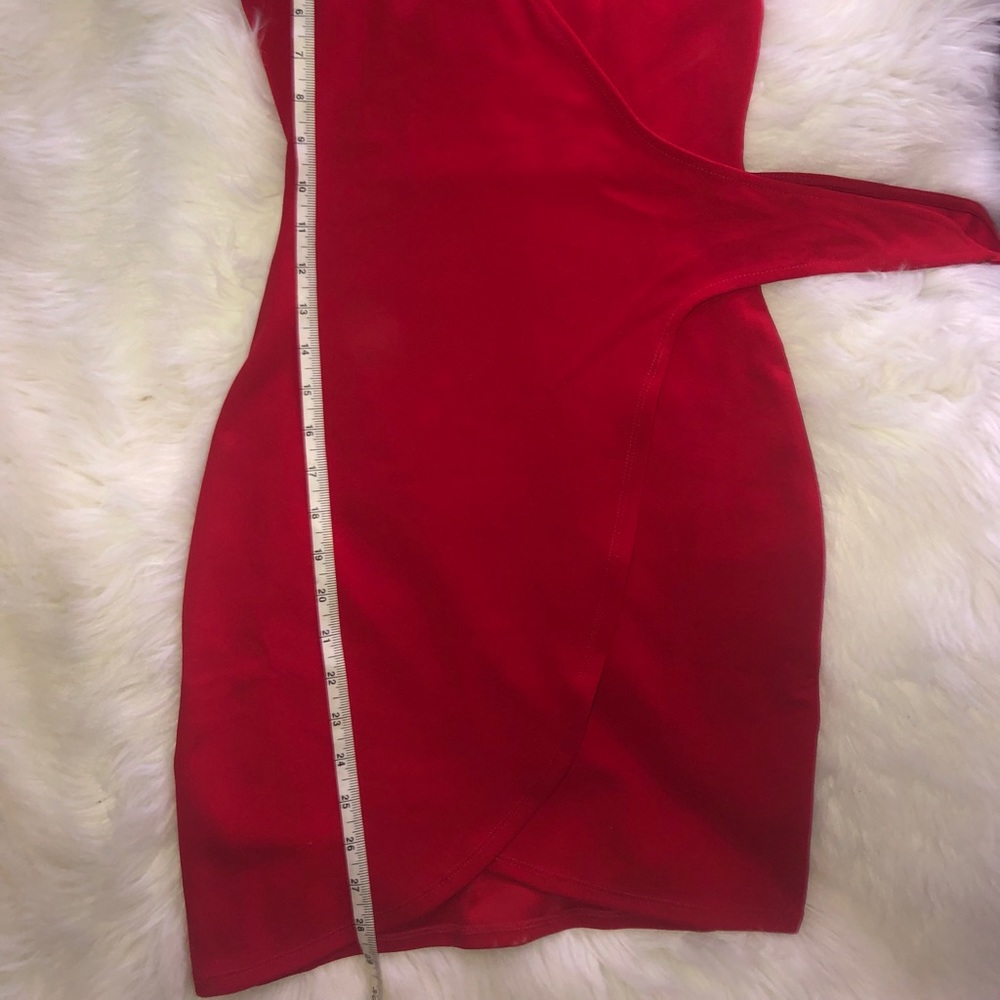 Measurements of the red dress for @beanpshelby